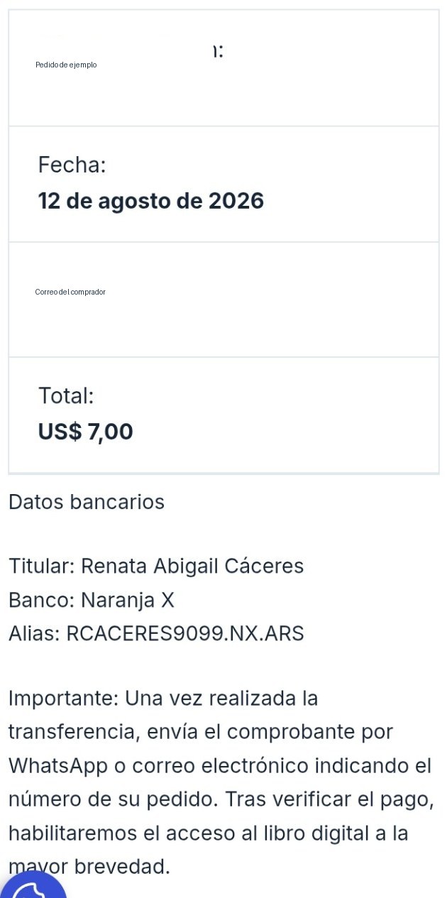 Realizá la transferencia